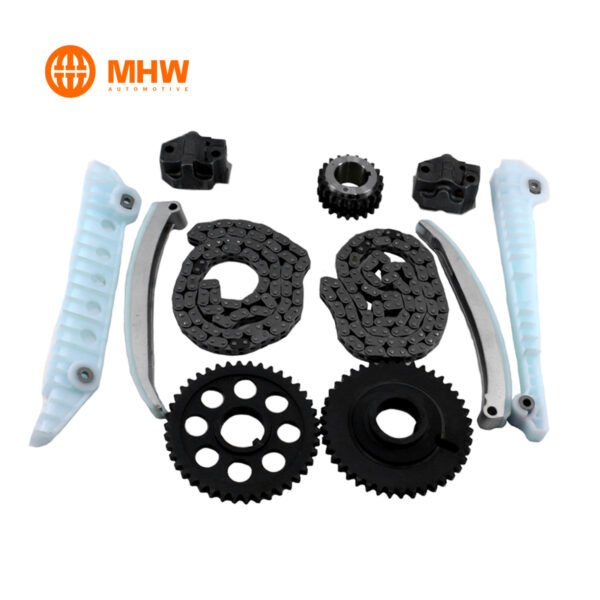 KIT DE CADENA DE TIEMPO FORD EXPLORER EDDIE BAUER/ SPORT TRAC/F15/FORTALEZA 2002 AL 2011 MOTORES 4.6 2V (11 PZA) MHW
