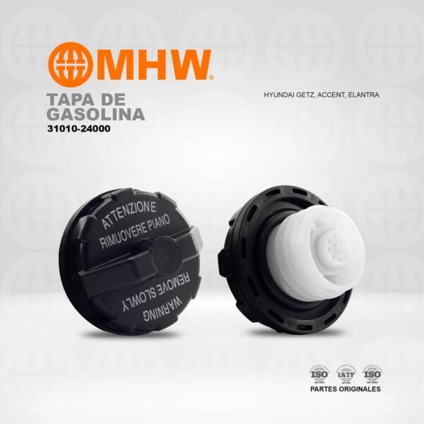 TAPA DE GASOLINA HYUNDAI GETZ, ACCENT, ELANTRA MHW