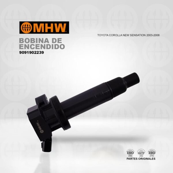 BOBINA DE ENCENDIDO TOYOTA COROLLA NEW SENSATION 03-08 MHW