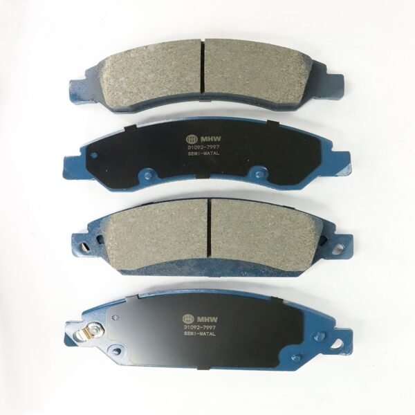 PASTILLA DE FRENO DELANTERA CHEVROLET TAHOE/ AVALANCHE/ SILVERADO 05/15 (SEMIMETALICA) COLOR GRIS MHW
